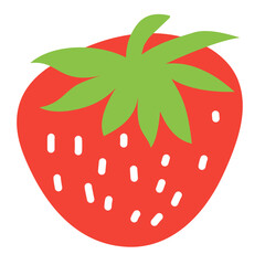 strawberry fruit icon