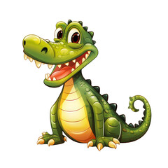 Fototapeta premium Funny Crocodile