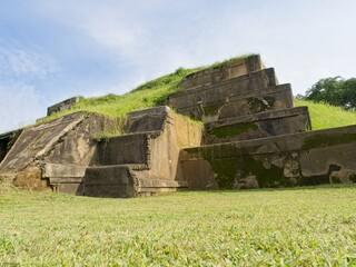SAN ANDRÉS ARCHAEOLOGICAL PARK Mayan ruin site in El Salvador pyramid