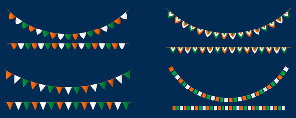 26 january, republic day, Indian independence day theme, orange white green design, Vector Illustration, indian flag background, india festival,Kargil Vijay Diwas, material,