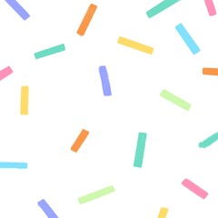 Colorful sprinkles