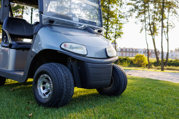 Landscape: Golf Buggy Outdoors