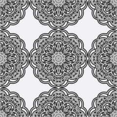 Abstract nature shape seamless pattern. Trendy contemporary background vector illustration collection.