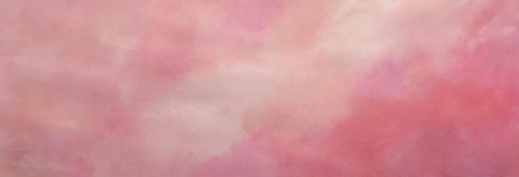 Delicate Pink Painted Paper Texture - Canson Paper - Ultra High-Resolution Panorama