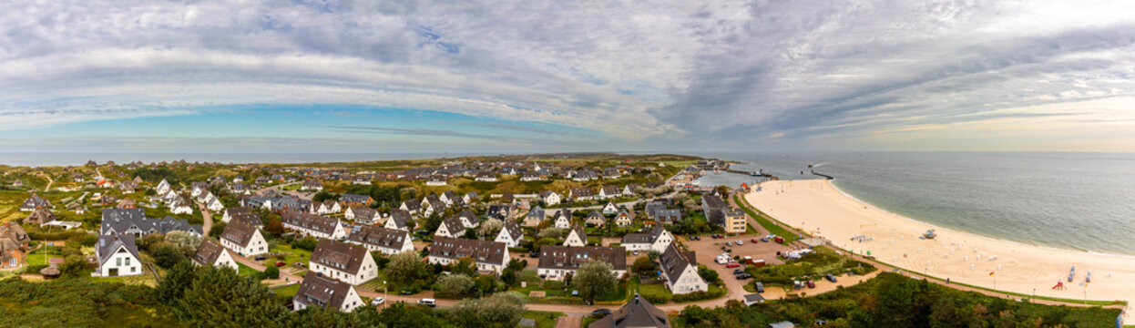 Panorama von H&ouml;rnum auf Sylt