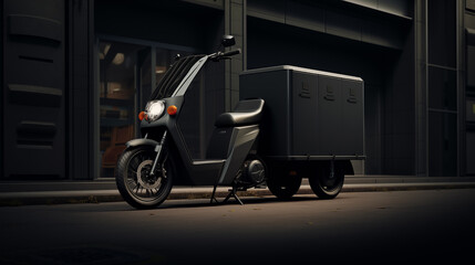 Electric urban delivery vehicle