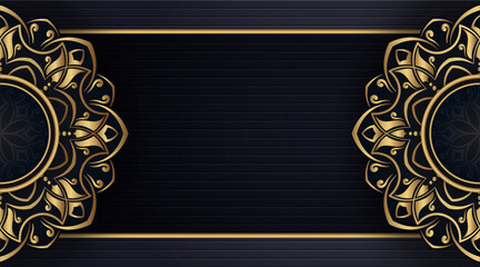 simple background with ornamental mandala