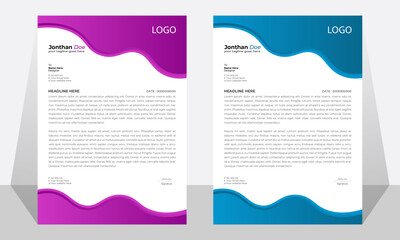 design template for business letterhead 
