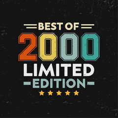 Best of 2000 Limited edition T-shirt