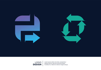 Set of letter Z logo designs for marketing, investment and business.