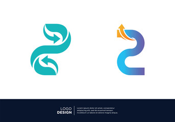 Obraz premium Collection of Letter Z Logo designs for business finance and investment.
