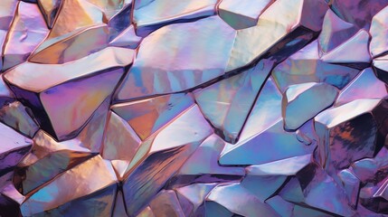 shiny opal iridescent crystals background in the style of rococo pastel colers - obrazy, fototapety, plakaty