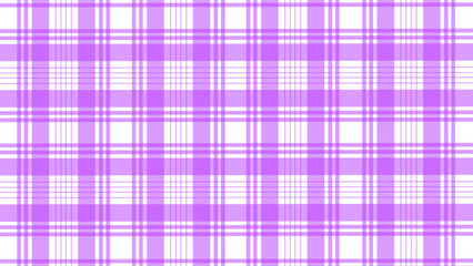 Purple and white plaid texture as a background	