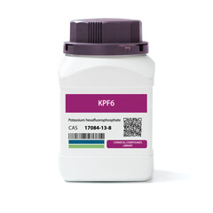 KPF6 - Potassium Hexafluorophosphate.