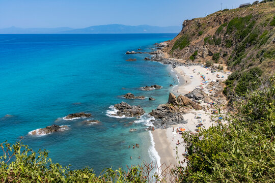 La spiaggia paradiso dei sub a Marina di Zambrone in Calabria
