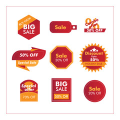 Set of sale icon & Symbols 