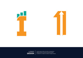 Set of Number 1 business logo design inspiration.