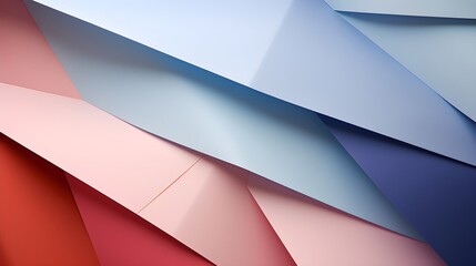 Pastel Origami Abstract Background