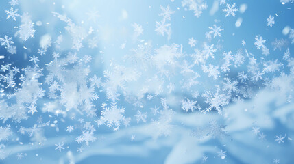 Christmas Wallpaper - Snowflakes and Snow Day