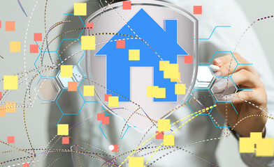 using futuristic interface of smart home automation iot