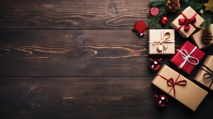 christmas tree with presents