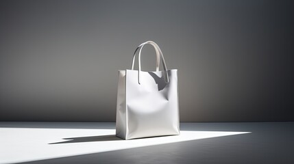 white paper bag