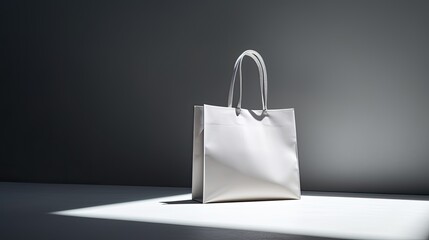 white paper bag