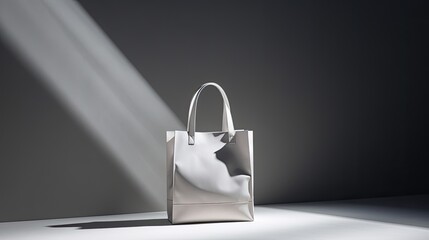 white shopping bag