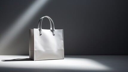 white paper bag
