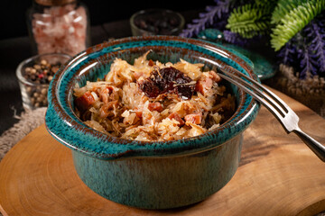 Bigos - traditional Polish food.