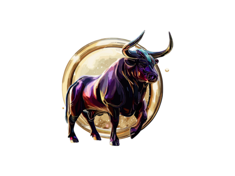 Taurus Zodiac signs astrology horoscope esoteric, Taurus constellations Luxary Golden PNG Clipart. - Powered by Adobe