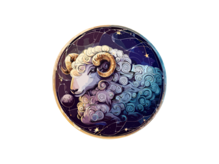 Aries Zodiac signs astrology horoscope esoteric, Aries constellations Luxary Golden PNG Clipart