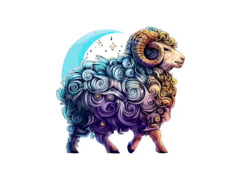 Aries Zodiac signs astrology horoscope esoteric, Aries constellations Luxary Golden PNG Clipart