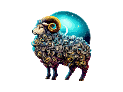 Aries Zodiac signs astrology horoscope esoteric, Aries constellations Luxary Golden PNG Clipart