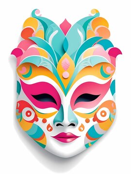 venetian carnival mask, carnival mask. carnival mask on black, carnival mask isolated on white