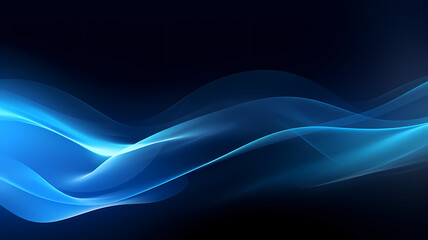 Dynamic abstract background in deep shades of blue. Dark blue tones contrasted with light elements create a visually striking and versatile backdrop, suitable for various design projects