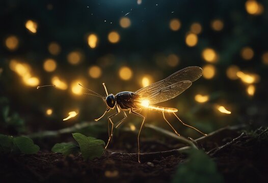 Magic firefly Photo Overlays fireflies Photoshop overlay light effect mystical lightning bug