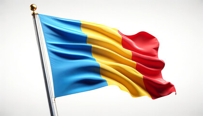 flag of Chad , national flag of Chad , flag of the world , generative ai, generative,  ai,