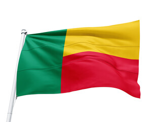 FLAG OF THE COUNTRY OF BENIN