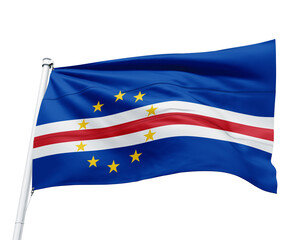 FLAG OF THE COUNTRY OF CAPE VERDE