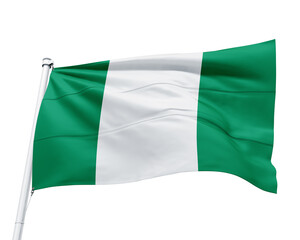 FLAG OF THE COUNTRY NIGERIA