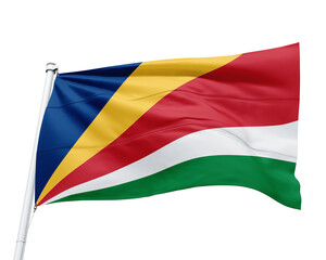 FLAG OF THE COUNTRY SEYCHELES