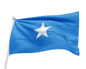 FLAG OF THE COUNTRY SOMALIA