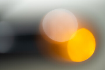 Out of Focus Image of Car Lights