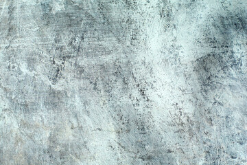 Fototapeta na wymiar Natural old wall with fresh plaster, painted gray, texture for photo design, for making photo backdrops, banner for advertisement or invitation, place for text,