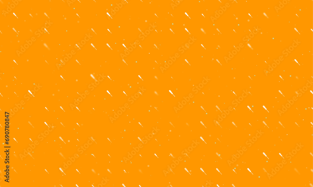 Aufkleber seamless background pattern of evenly spaced white screwdriver symbols of different sizes and opacit