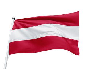 FLAG OF THE COUNTRY AUSTRIA
