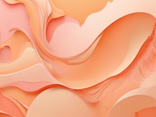 abstract background in Peach Fuzz colors