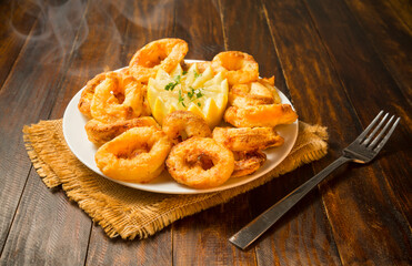 Calamares fritos