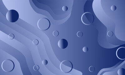 abstract blue background with bubbles